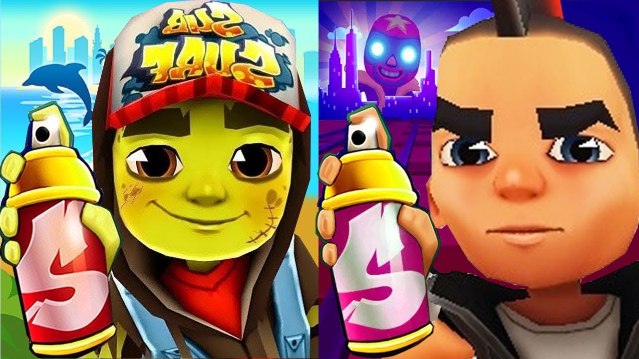 Subway Surfers Mexico 2022 Halloween Spike vs Subway Surfers Miami 2019 Zombie Jake Gameplay HD