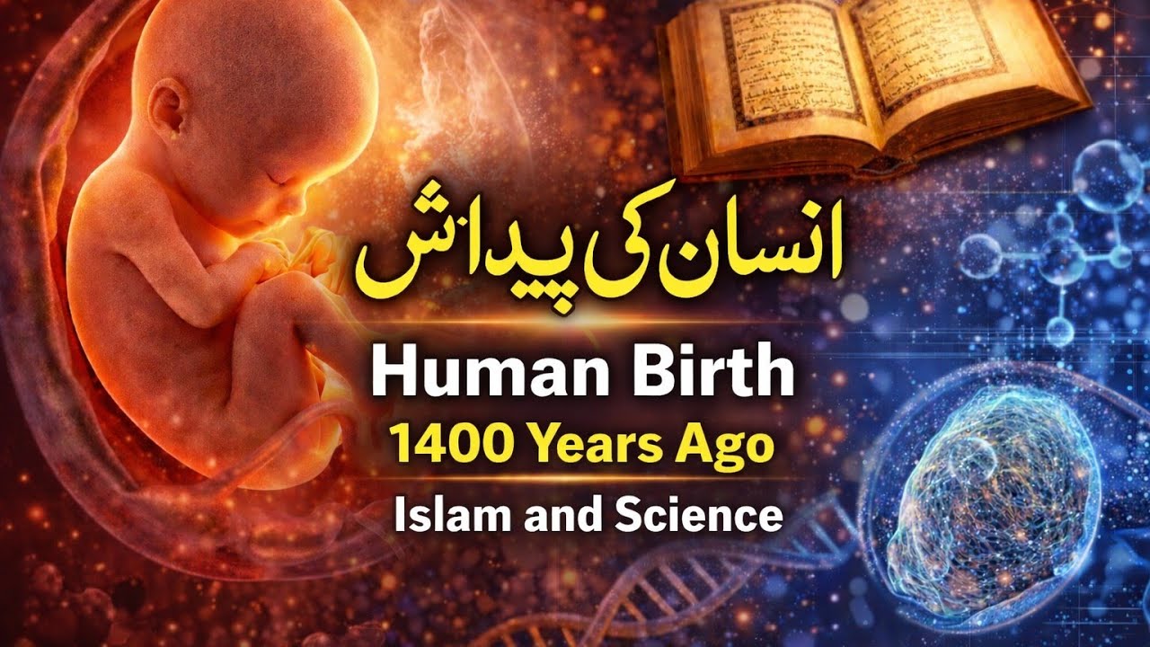 How Did the Quran Describe Human Creation 1400 Years Ago? | Insani Paidaish ka Qurani Raaz