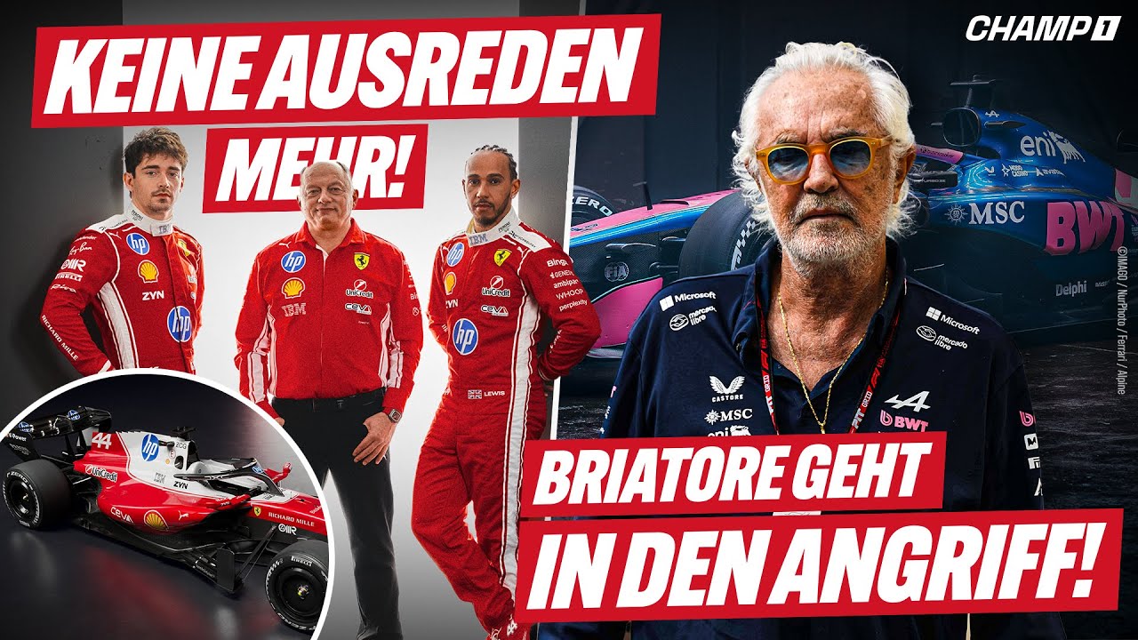 Ferrari zeigt den SF-26! Alpine provoziert mit Briatore – FIA prüft brisante Schummelvorwürfe