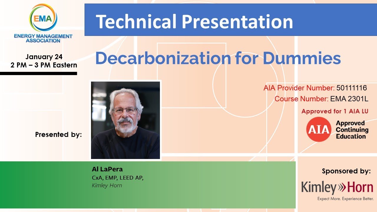 Decarbonization for Dummies