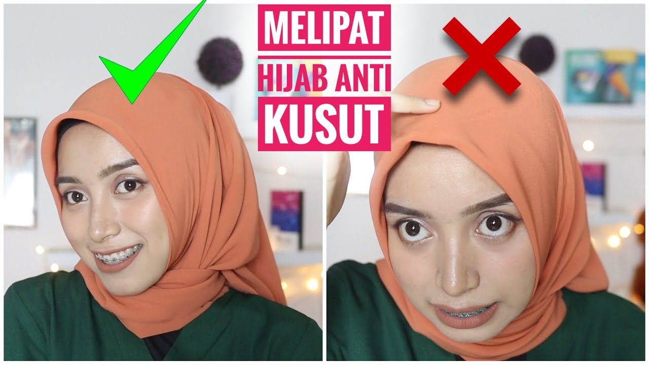 Cara Melipat Hijab Agar Tidak Mudah Kusut