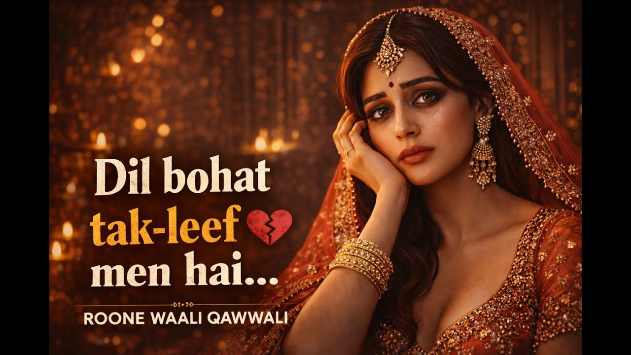 The Pain We Carry Inside 💔 | Deep Urdu Qawwali Performance