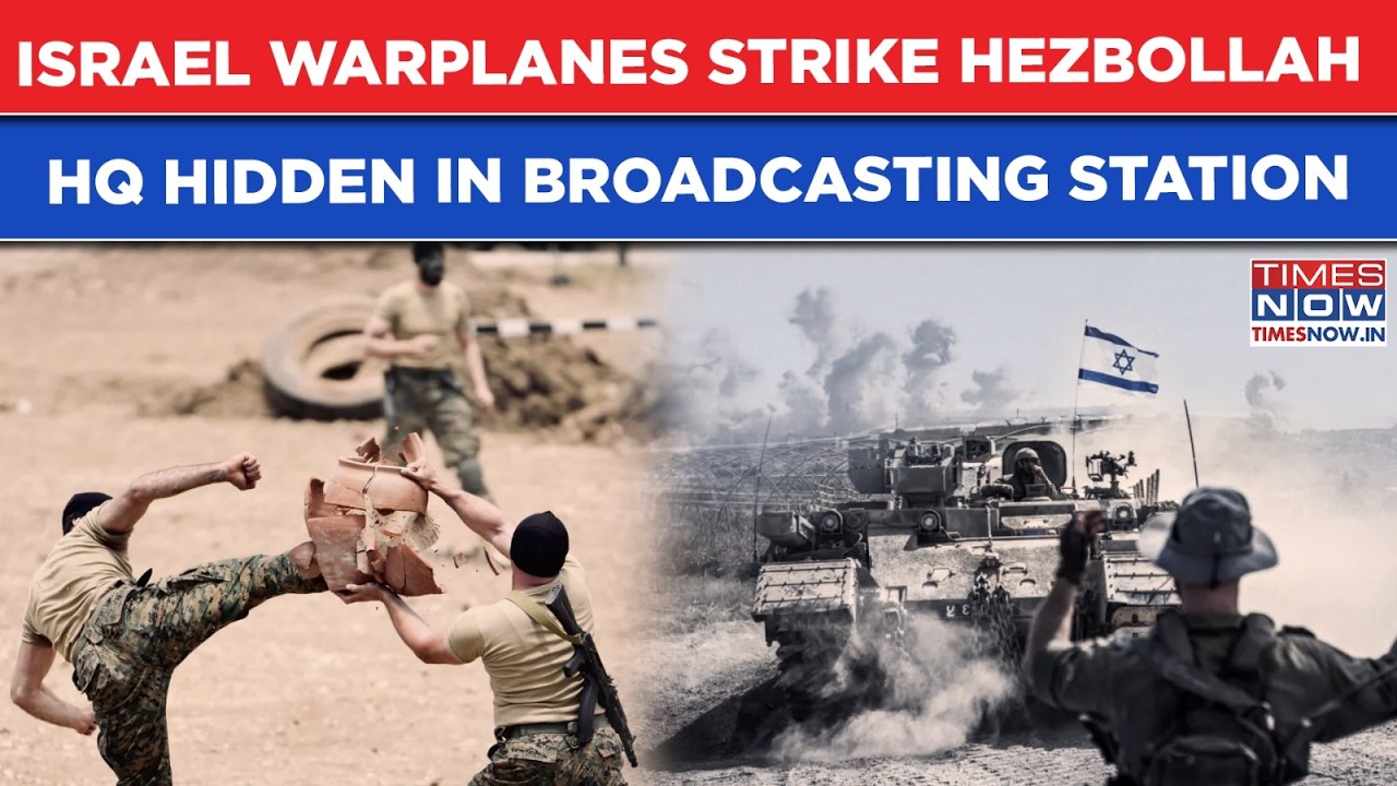 Israel Destroys Hezbollah Headquarters Hidden Inside 'Noor' Radio Station Complex, Militants Killed