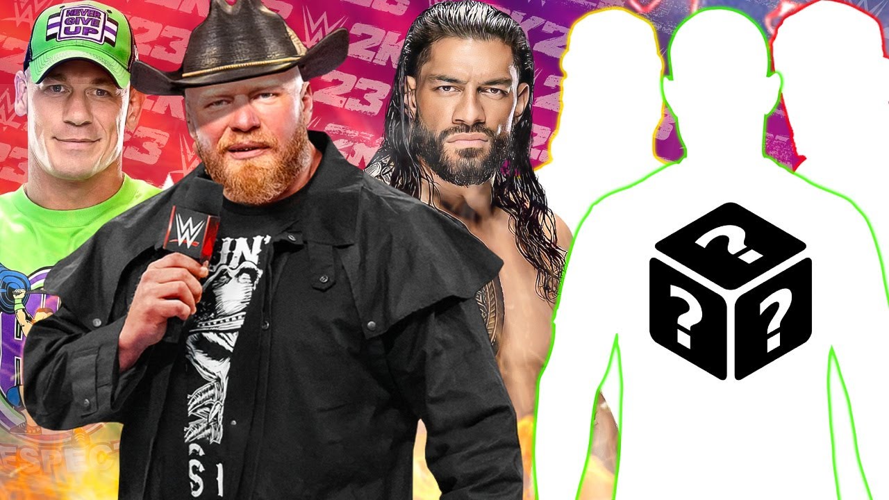 Roman Reigns John Cena & Brock Lesnar Vs Random Superstars WWE 2K23