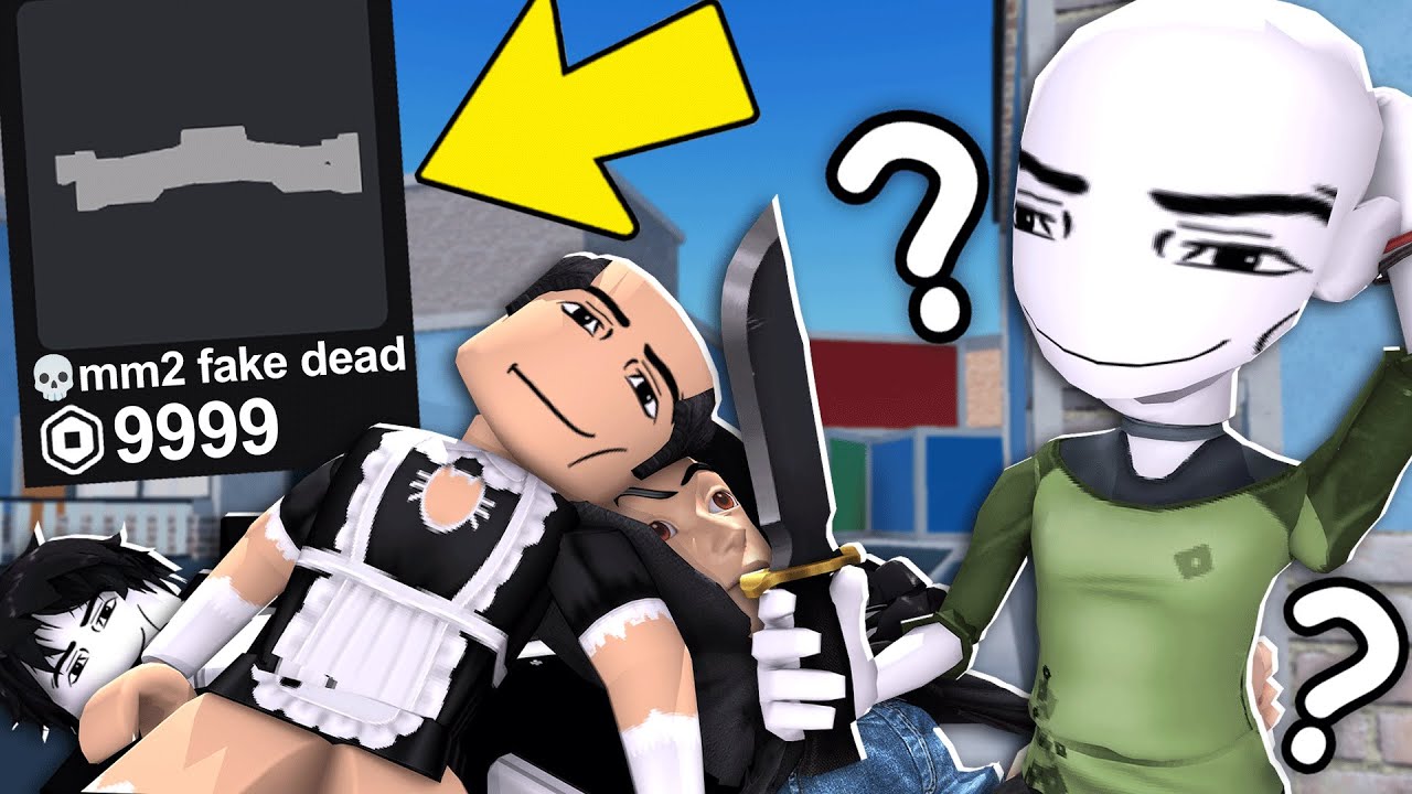 4 ABESTADOS TROLLANDO COM EMOTE UGC FAKE NO MURDER MYSTERY 2 DO ROBLOX