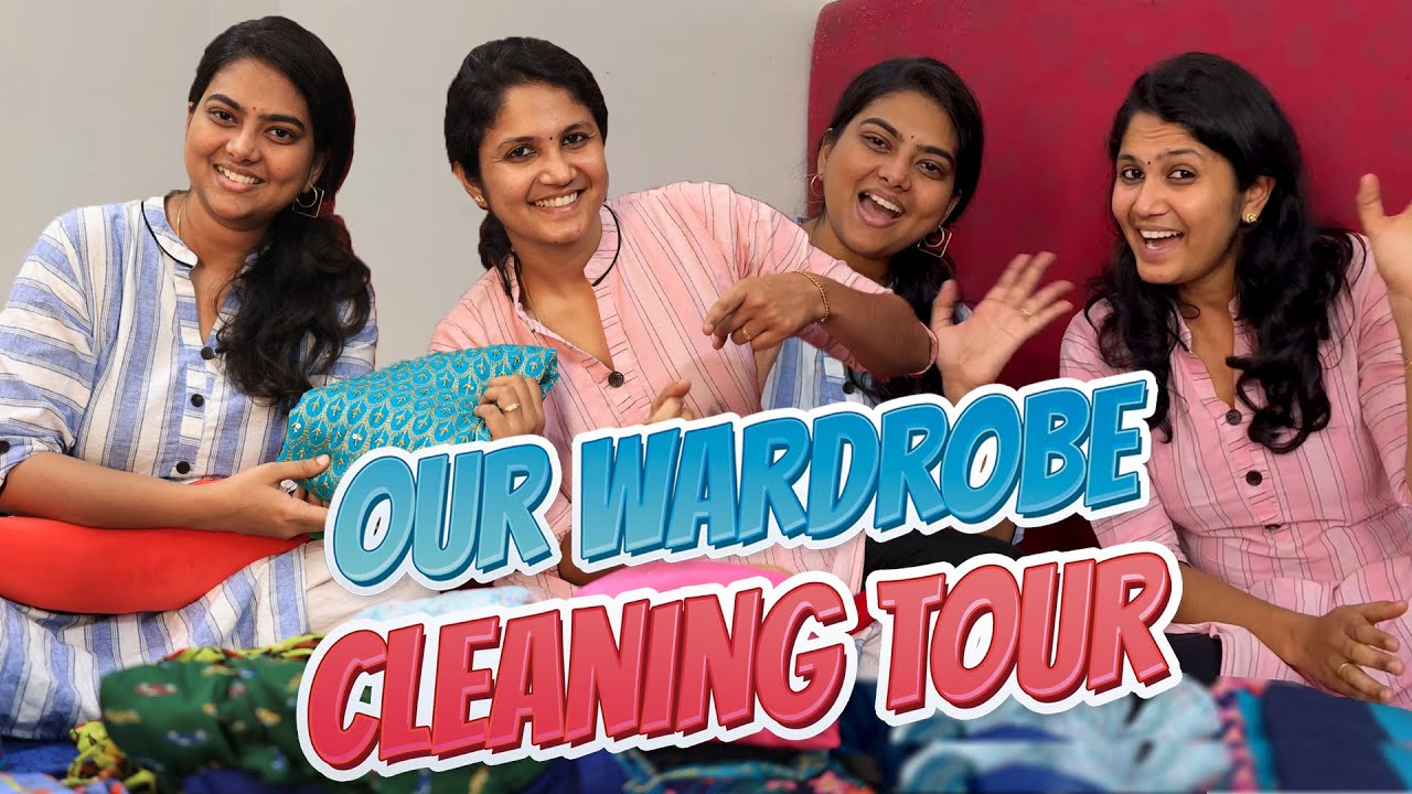 😍 Priya & Vaishali Costume Secrets 🤪 Our wardrobe (Cleaning) tour 😎