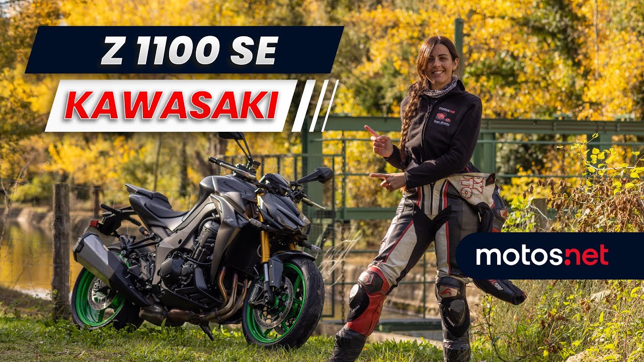 🆕 Kawasaki Z1100 SE 2026 / El regreso de la &acute;Supernaked&acute; / Prueba / Review / motos.net