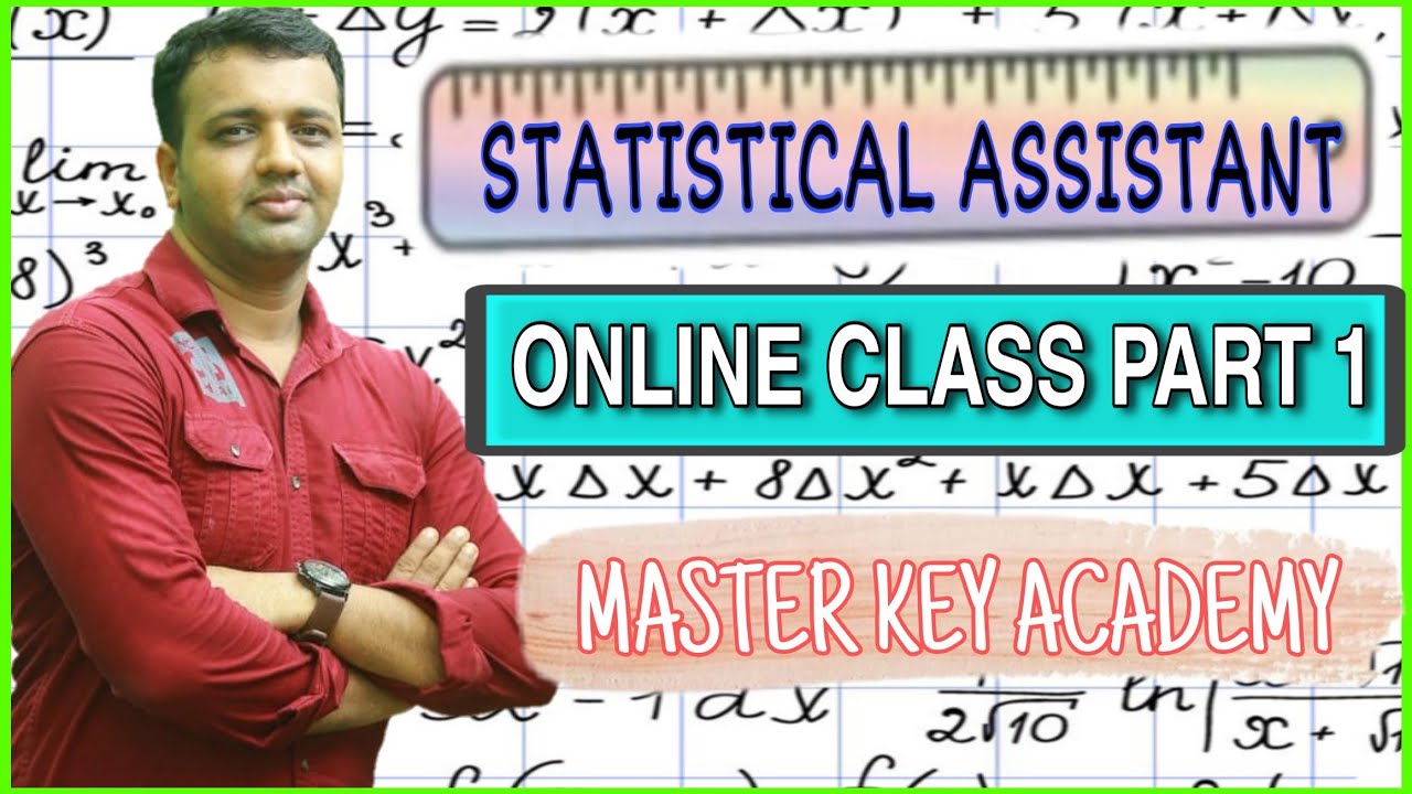 statistical assistant/PSC/FOR BSC MATHS/BCOM/BA ECONOMICS CANDIDATES