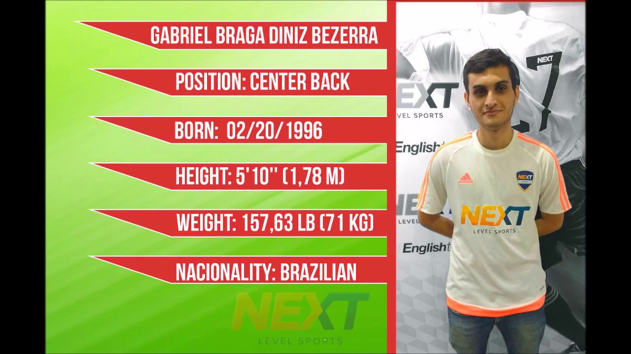 Gabriel Braga - Center Back - Next Level