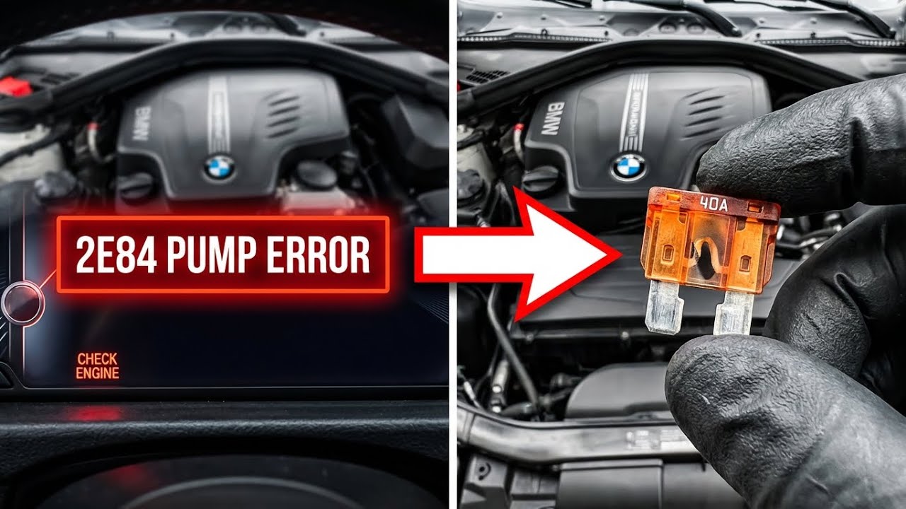 ШОКИРУЮЩАЯ причина ошибки 2E84 в вашем BMW