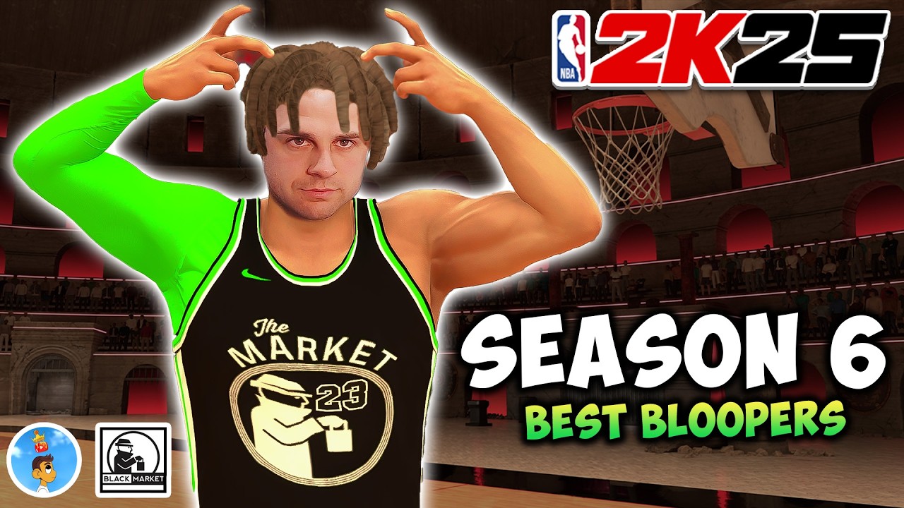 JOEKNOWS, BLACKMARKET & FRIENDS BEST BLOOPERS, RAGES AND FUNNIEST MOMENTS FROM 2K25 SEASON 6