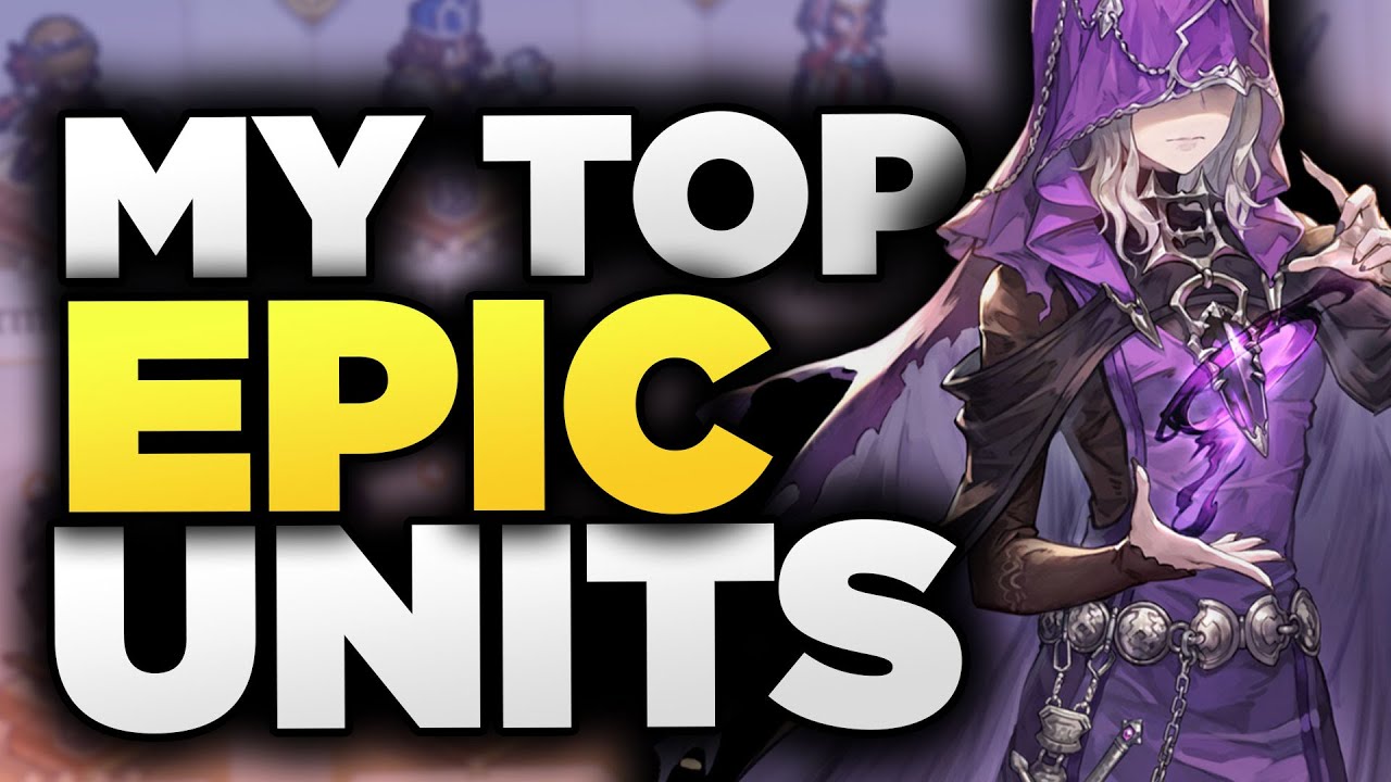 SWORD OF CONVALLARIA BEST EPIC UNITS TO GET YOU TO LATE GAME!! (SoC)