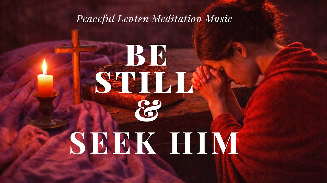 Day 13 of Lent | Be Still and Seek Him| Lenten Reflection & Prayer Music ✝️🤍