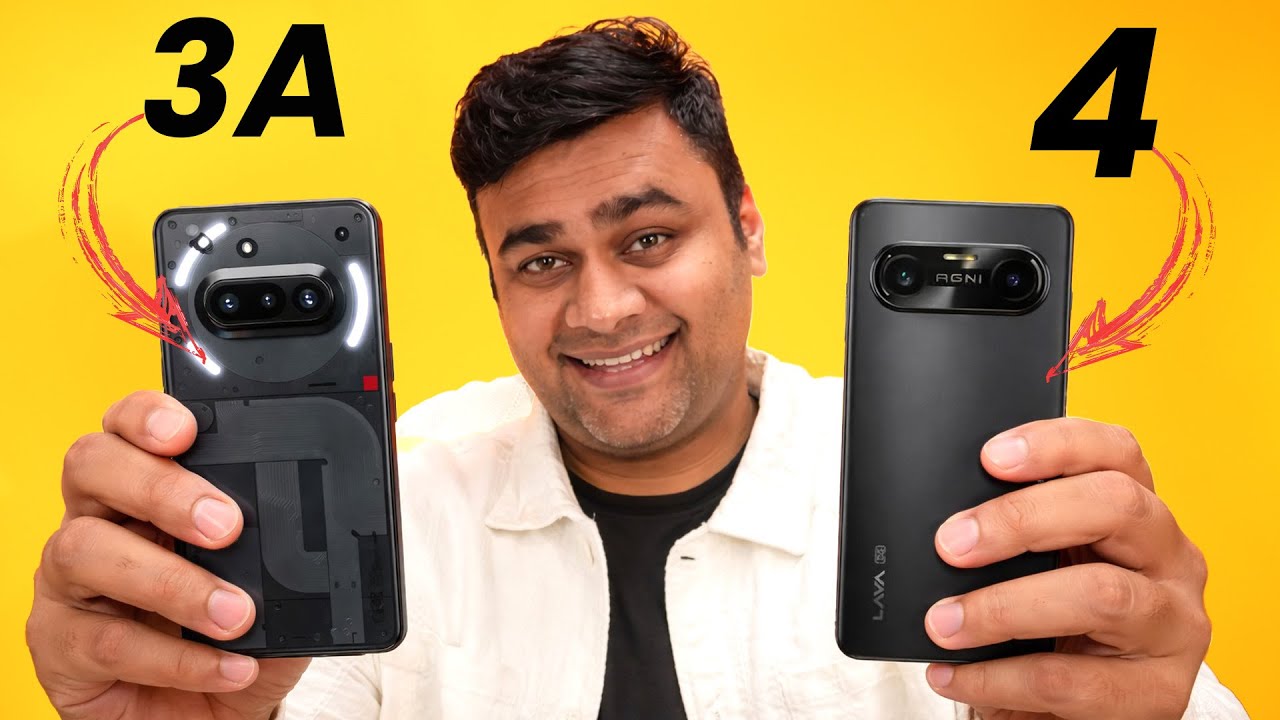Nothing 3A vs Lava AGNI 5G - Best Budget KING under 25k INR ? (Hindi)
