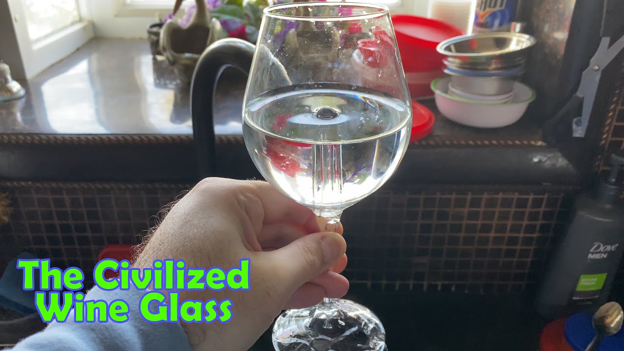 The Civilized Glass: Pythagorean Wine Glass 🟡 Gadgetify