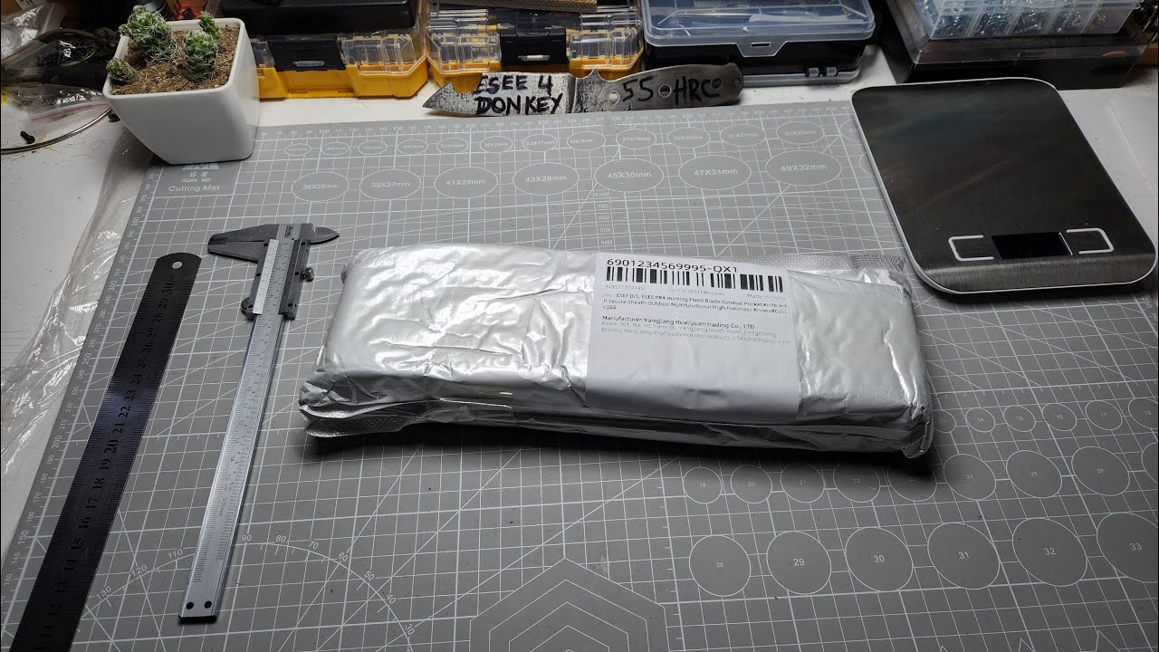 Cuchillo Esee JG5 Nessmuk de AliExpress (Unboxing y Test)