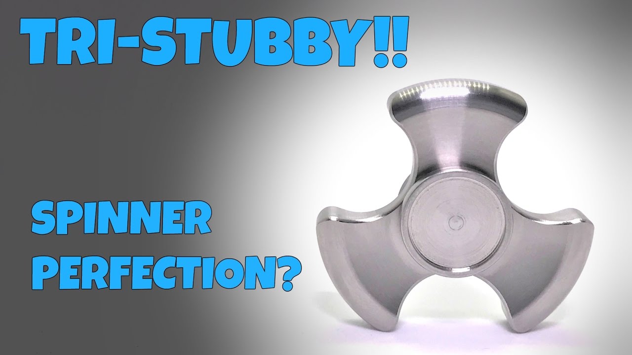 Tri-Stubby Spinner - Rotablade (Fidget Toy)