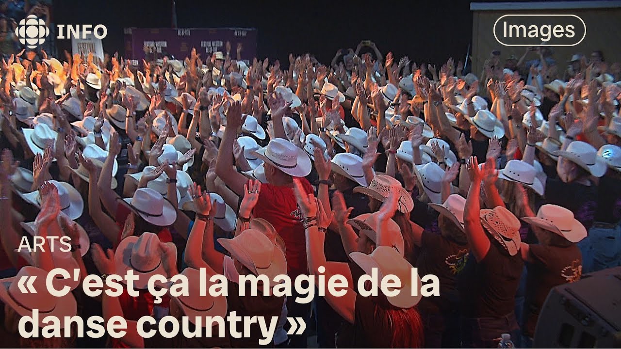 Des milliers de danseurs en ligne au Festival western de Saint-Tite