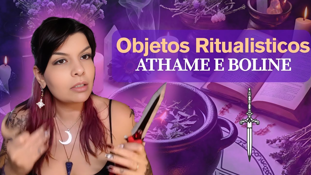 Athame e Boline - Objetos Ritual&iacute;sticos 