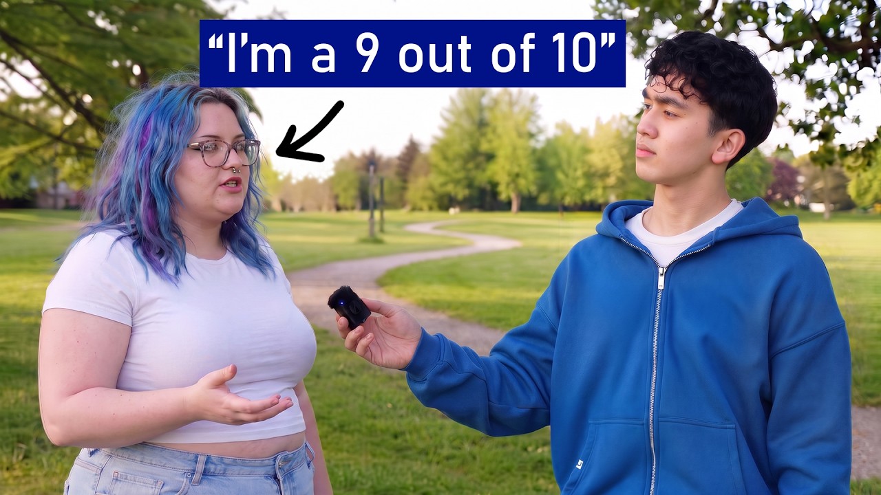 I Asked 100 Girls to Rank Their Own Attractiveness