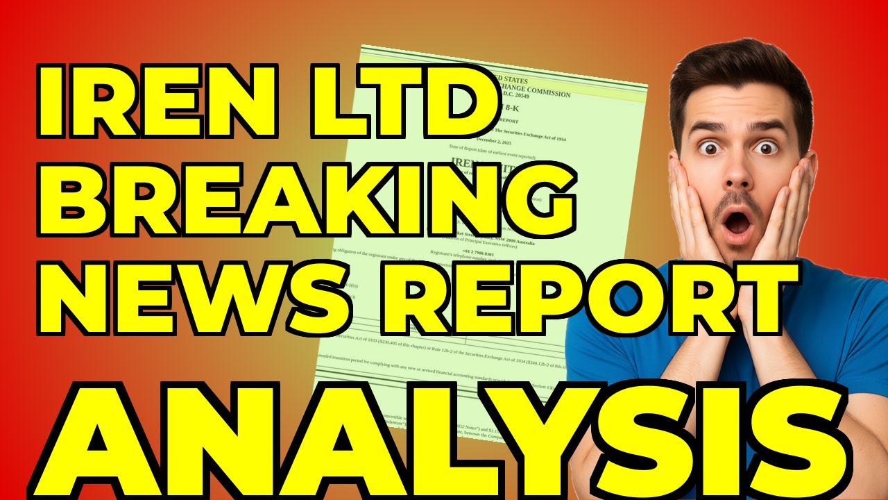 My Take on IREN Limited's Massive Debt & Equity Moves