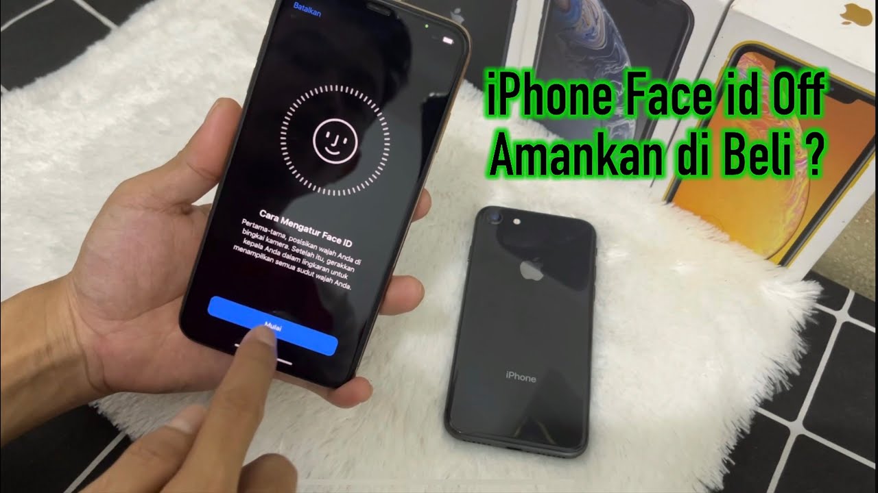 beli iphone rusak face id