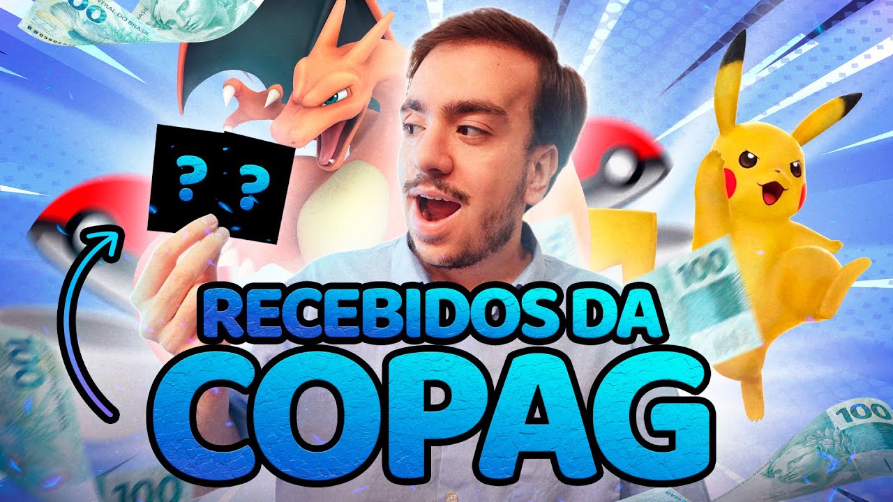 A COPAG me enviou cartas Ultra Raras de Pokemon TCG! Fiquei IMPRESSIONADO!