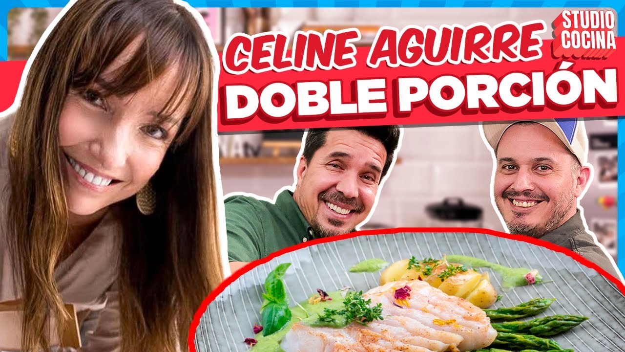 CELINE AGUIRRE VIENE POR SU REFUERZO 😉 I Pescado con puré y espárragos I Studio Cocina