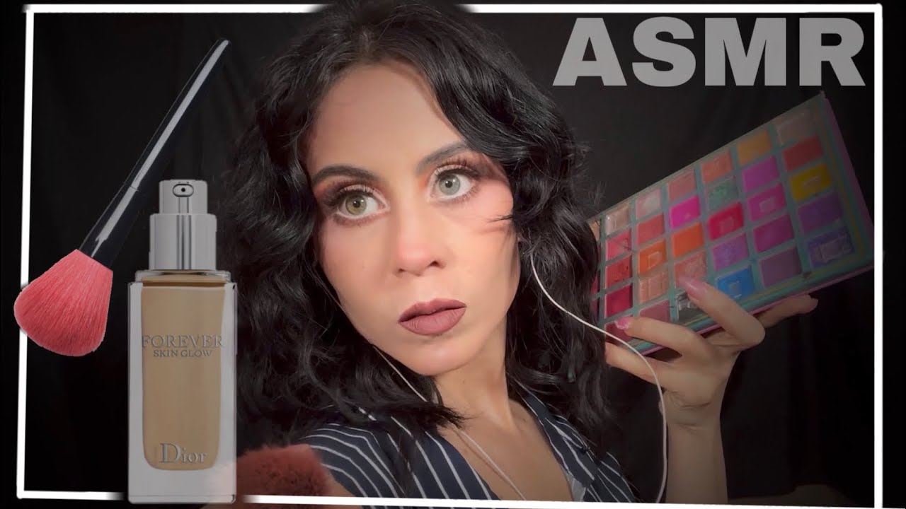 ASMR TUTORIAL DE MAQUILLAJE / ASMR MAKEUP