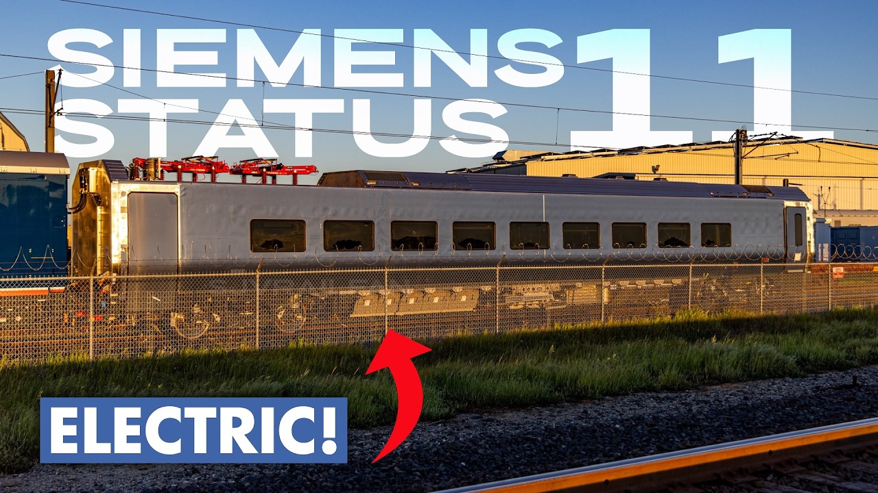 Siemens Florin Plant Status #11 - Amtrak APV Car, TRE SCD-42E, Cascades Airo & More - 3/6/2026