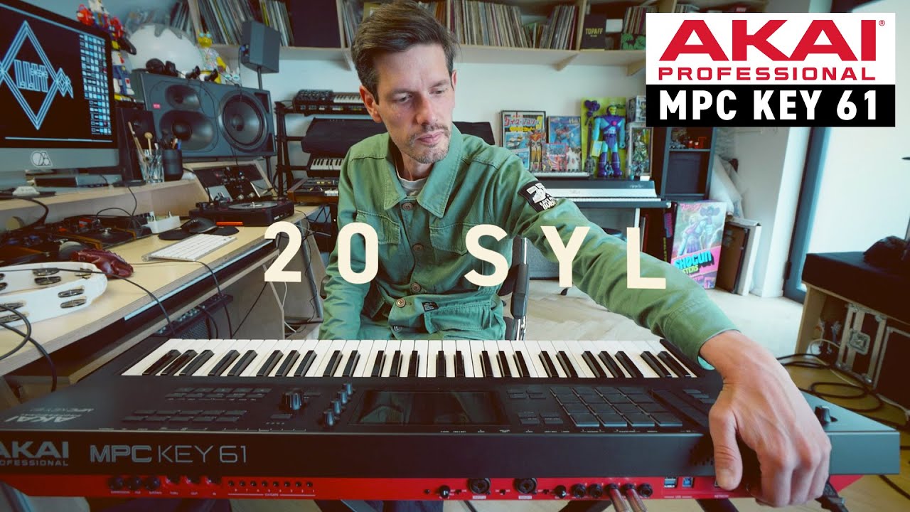 AKAI MPC KEY 61 avec 20SYL - Follow @20syl (vid&eacute;o La Boite Noire du Musicien)