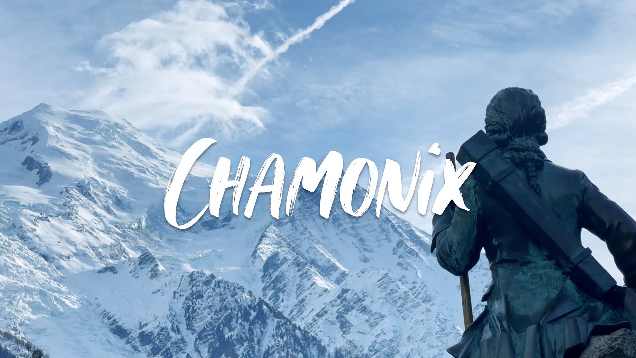 La mer de Glace. Une journée à Chamonix France