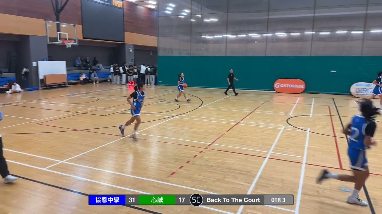 2025-12-19 精英賽 女子 協恩中學 (藍) vs 心誠 (綠) Q3