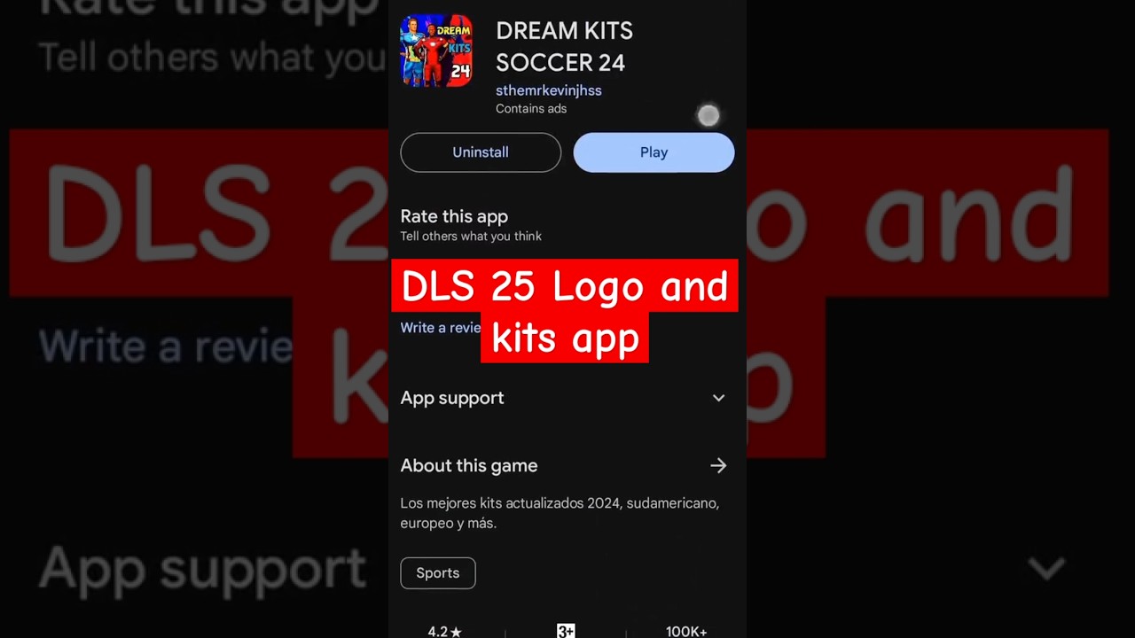 DLS 25 Logo and Kits APP #shorts #dls #app @MajorDominates @SAZIBBRO @dlskingyt007