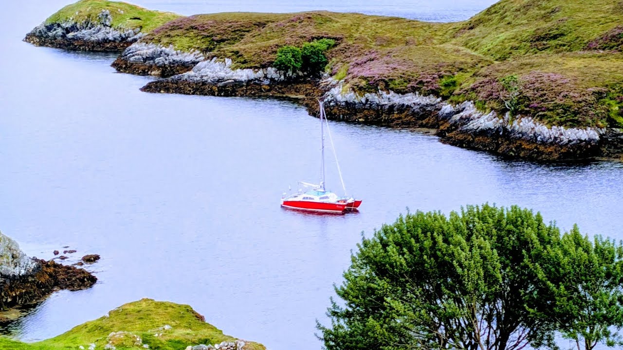 Sailing to the Shiant Isles and the Isle of Lewis.