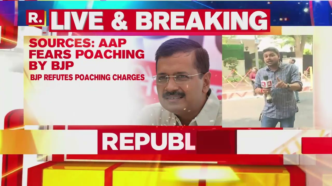 'BJP Offering Rs 800 Cr To Break 40 MLAs', Claims AAP As Kejriwal Holds Key Meet Amid Poaching Fears