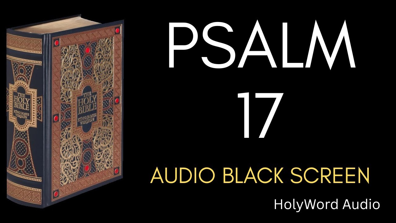 Psalm 17 (KJV) | Peaceful Audio Bible | Black Screen for Sleep, Prayer, Meditation | HolyWord Audio