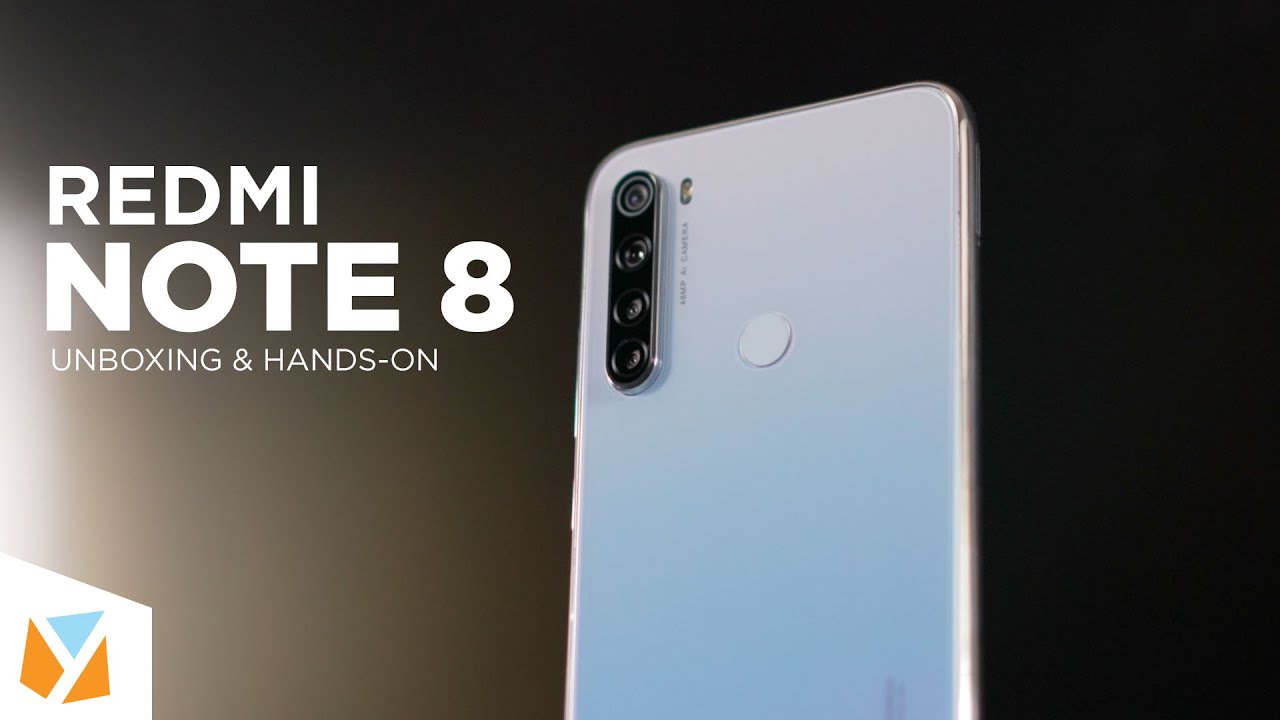Xiaomi Redmi Note 8 Unboxing & Hands-on