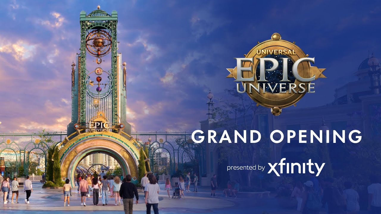 LIVE from the Grand Opening Day at Universal Epic Universe!