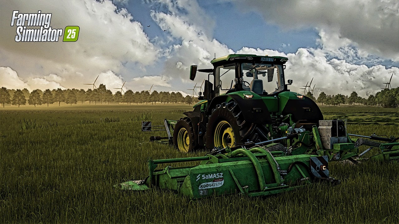 🚜 John Deere 7R350 – Fauchage à l'aube | ⚡FS25 Ultra ReShade Gameplay •