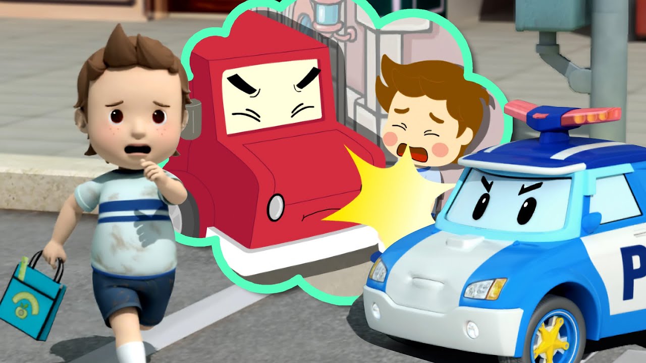Crosswalk Safety│Best Traffic Safety Series🚔│Precautions When Crossing the Road│Robocar POLI TV