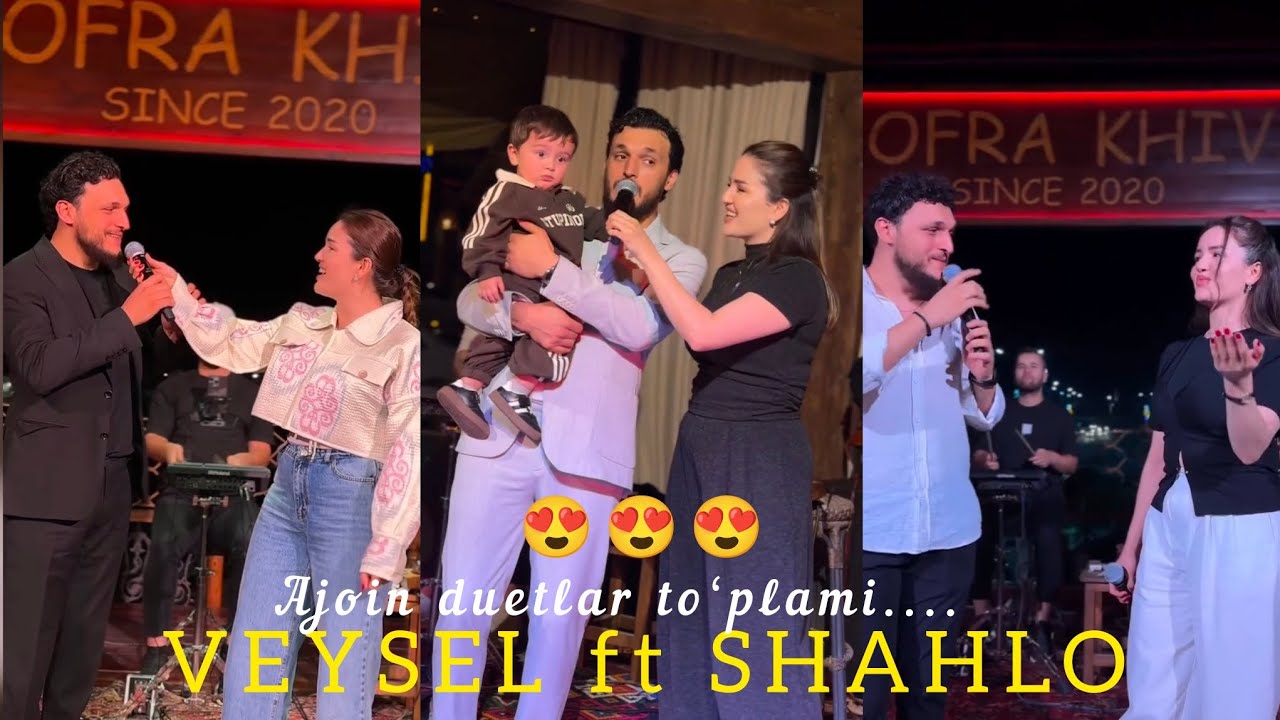 VEYSEL ft SHAHLO ♥️ 💕 😍🔥🔥🔥JONLI IJROGA BAHO BERING 🔥 ♥️ ❤️ AJOIB DUETLAR TOʻPLAMI🔥🔥😍😍😍😍