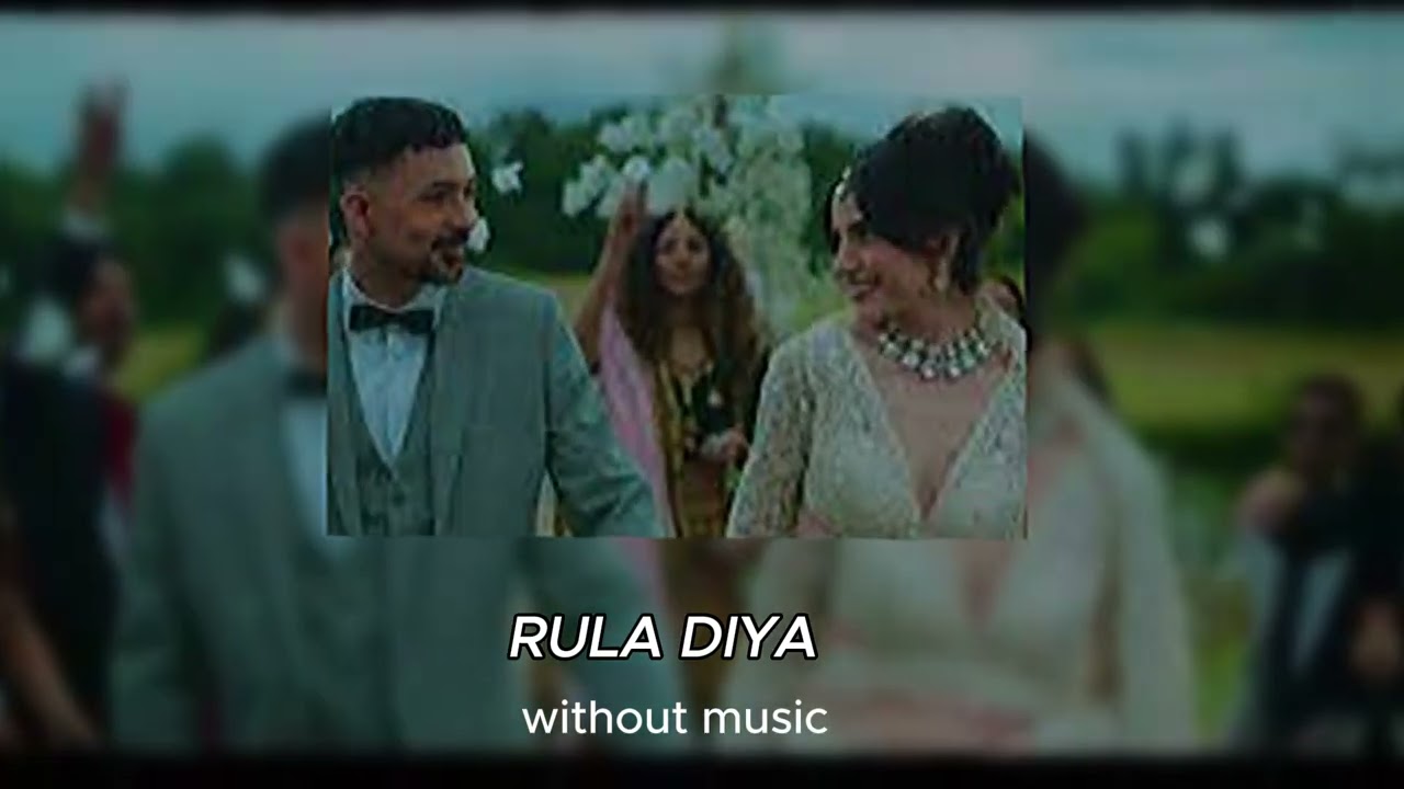 Rula  diya |vocals only/without music |zack knight