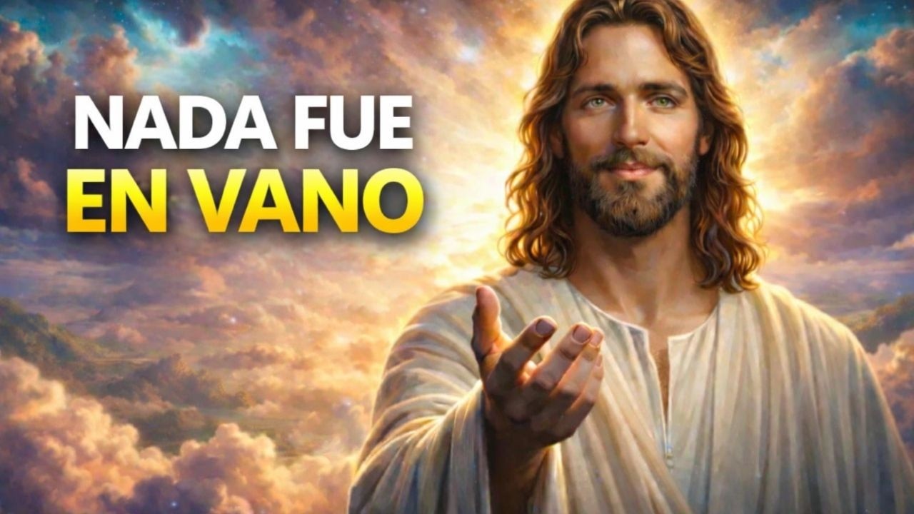 JESÚS : NADA FUE EN VANO ! ESCUCHA LOS MENSAJES QUE VIENEN DE DIOS!