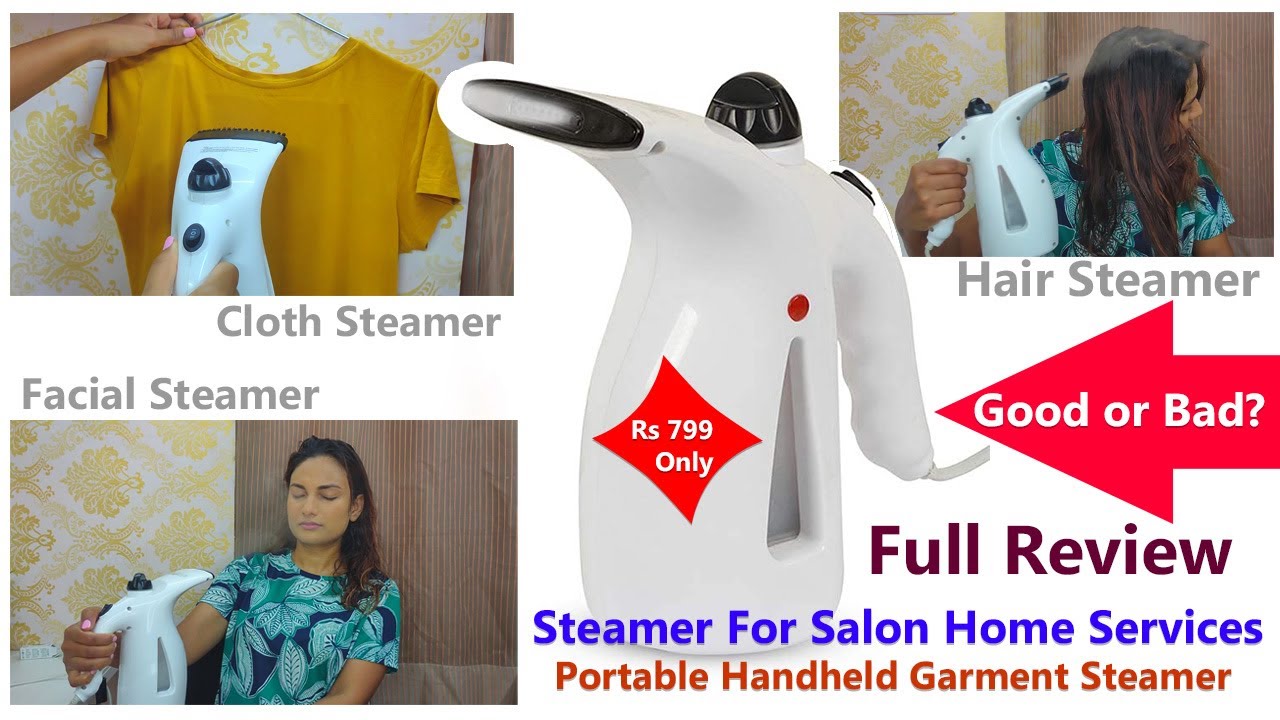Best Steamer for Face, Hair, Cold & Cough | How to Use Steamer | Handheld Garment Steamer Under 800