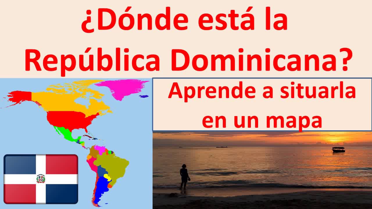 Donde esta Republica Dominicana. Where is dominican republic