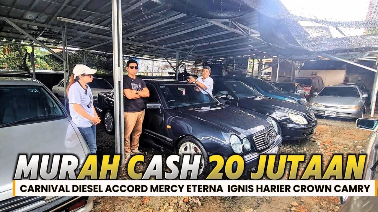 KANDANG MOBIL RETRO DIGEMPUR‼️ JUAL MURAH CASH 20 JUTAAN MOBIL GANTENG‼️