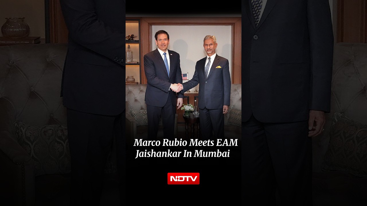 Marco Rubio Backs Strong India-US Partnership After Jaishankar Talks | Rubio In India