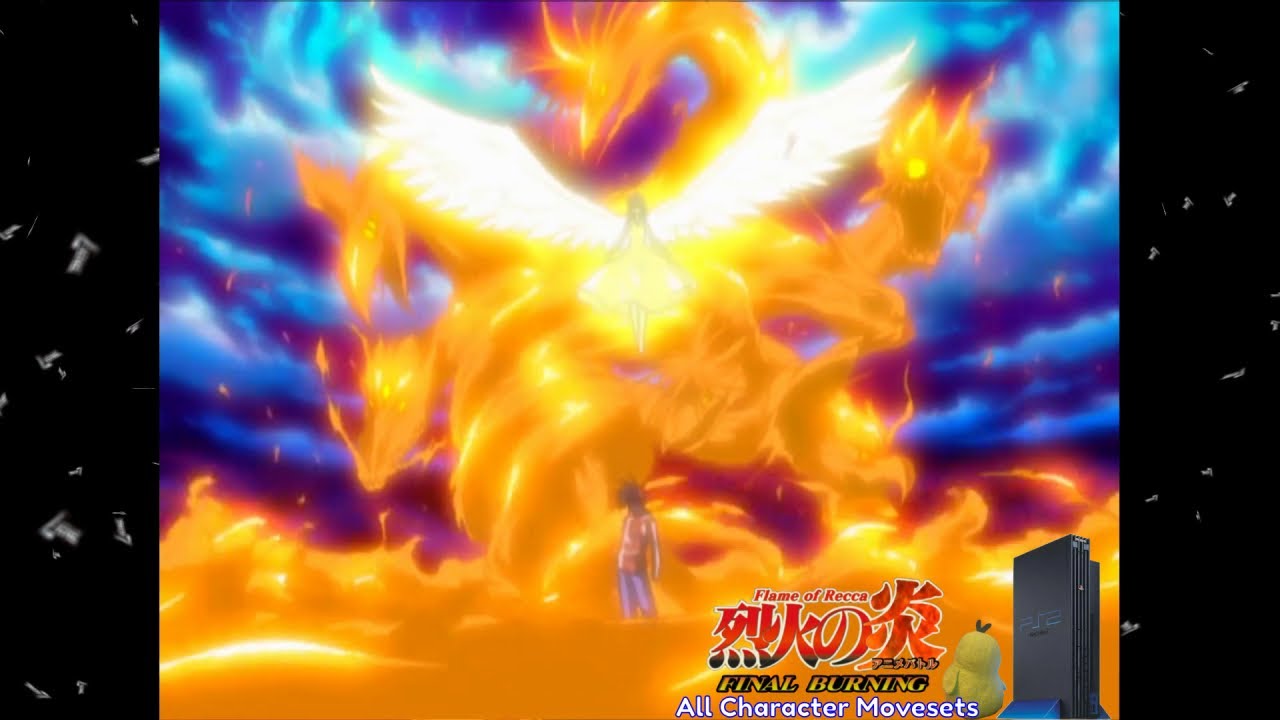 Flame of Recca: Final Burning - Movesets All Character [PS2]