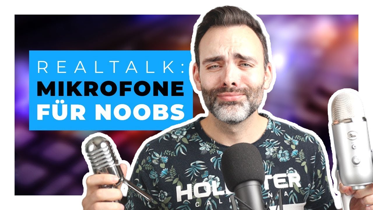 Realtalk: Mikrofone für Noobs (Headset vs. Samson Meteor vs. Blue Yeti vs. Rode Procaster)